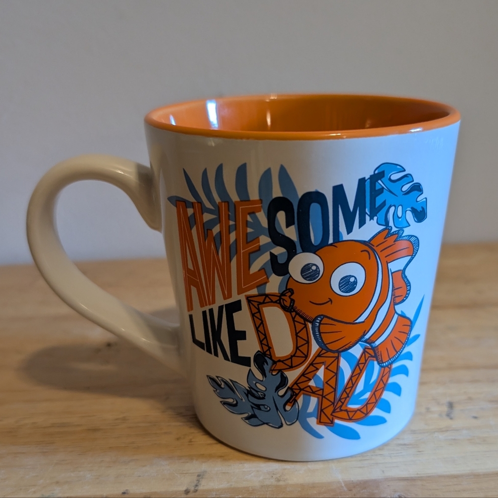 Awesome Like Dad Mug Disney Nemo Brand New With Tags